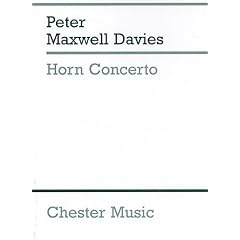 Peter Maxwell Davies: Horn Concerto (Study Score)