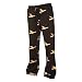 Fastpitch Softball Wording Black Novelty Print Jersey cotton pants for lounging, sleep, sports. Unisex relaxed fit, available in 3 Youth sizes, tie cord waist