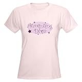 Accounting Diva purple Womens light t-shirt Womens Light T-Shirt by CafePress