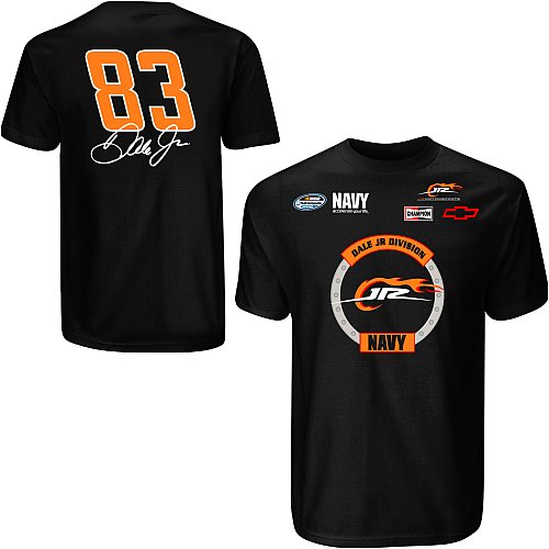 Buy Chase Authentics Dale Earnhardt, Jr. Navy Division Nationwide Name & Number T-Shirt by Chase Authentics