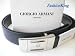 100% Authentic, Gorgeous GIORGIO ARMANI Calf Leather, Reversible BELT. Made in ITALY