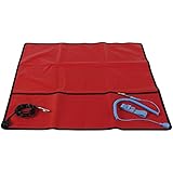 Velleman AS9 Anti-Static Field Service Kit- Red, 24" X 24"
