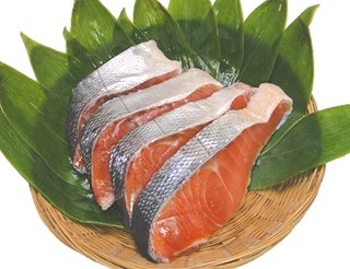 新巻鮭切り身4切れ×5パック
