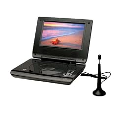 Dual DVP-D 1015 Portabler DVD-Player (17,78cm (7 Zoll), integrierter Akku, DVB-T, SD, USB) Schwarz