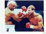 TOMMY MORRISON AUTOGRAPHED AWESOME16X20 PHOTO GEORGE FOREMAN (BOXING)