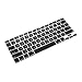 GTMax Aluminum Unibody Apple MacBook / Pro / Air Silicone Keyboard Skin Cover - Black