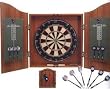 Imperial Houston Texans Licensed Solid Pine Cabinet and Bristle Dartboard Set Imperial Houston Texans Licensed Solid Pine Cabinet and Bristle Dartboard Set