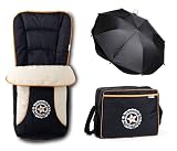 Hauck - 3 piece accessory set in Star Black