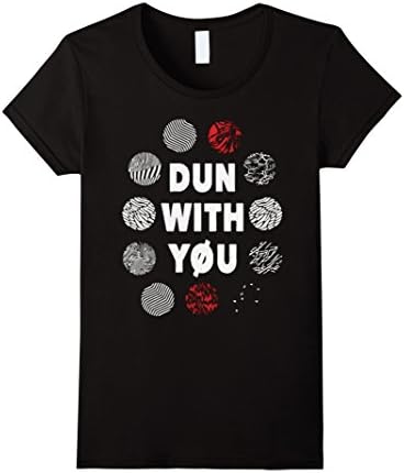 Women's Fans Pilot Lover Gift, Dun With You Shirt Twenty one T-Shirt Small Black