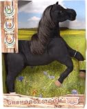 Myrtlewood Stables Saladin the Black Arabian Plush Horse