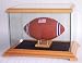 NFL Football Glass Display Case
