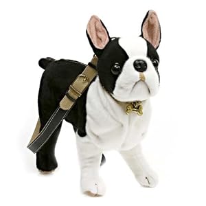 Fuzzy Nation Boston Terrier Dog Handbag-Bags with a Bite Puppy Purse Edition