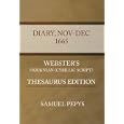 Diary, Nov-Dec 1665 - Webster's Ukrainian (Cyrillic Script) Thesaurus Edition