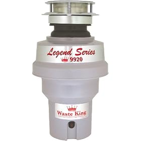 Waste King 9920 Legend Series 1/2 HP Continuous Feed Operation Waste Disposer