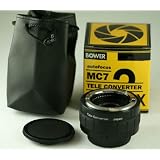 Buy 2X Auto focus 7 Elements (MC7) Tele converter for all Sony Minolta Digital &... by Bower