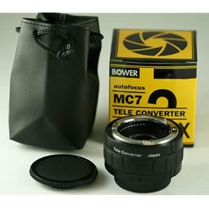 2X Auto focus 7 Elements (MC7) Tele converter for all Sony Minolta Digital and 35mm Cameras by