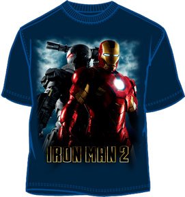  Marvel Iron Man War Machine Media Men T-shirt Navy