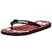 T.U.K. Unisex Stripe Skull Sandal