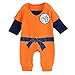 Intrans Baby Boy One Piece Dragon Son Goku Go Ku Ball Orange Cartoon Costume Romper Onesie Suit