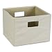 Whitney Design 118 Natural Canvas Storage Bin with Handles