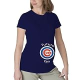 Chicago Cubs Maternity T-Shirt by Soft as a Grape