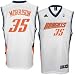 Adam Morrison Charlotte Bobcats Jersey White Swingman