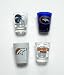 Denver Broncos Collector Shot Glass 4 Piece Set