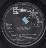 SNOOPY VS THE RED BARON 7 INCH (7" 45) UK STATESIDE 1966