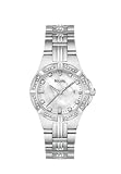 Bulova Women's 96R136 Diamond Case Mother-Of-Pearl Dial Bracelet Watch