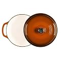 Lodge Enameled Cast-Iron 6-Quart Dutch Oven, Cafe