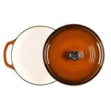 Lodge Enameled Cast-Iron 6-Quart Dutch Oven, Cafe