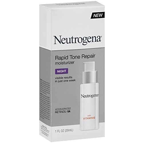Neutrogena Rapid Tone Repair Moisturizer Night, 1 Ounce TEJ