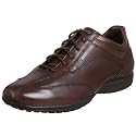 Geox Men's City Sport Lace up Shoe,Chestnut,41.5 EU (US Men's 8.5 M)