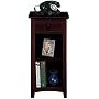 Anywhere Table / telephone Stand With One Drawer Dark Cherry
