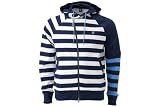 striped terry hoodie Men's