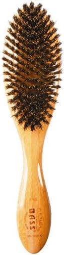 HAIR DOC Deluxe Oval Boar Wood Brush, 1 EA