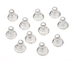Bridal Hair Pin, Large Pearl Twists (Set of 12) 273