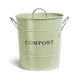 from Garden Trading Kitchen Compost Bucket - Apple Green