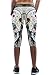 CHICOCO Womens 3d Galaxy Printed Workout Capri Leggings Stretch Tights