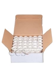 Home: 144 Prewound Bobbins for Brother Embroidery Machine Size A (156) - Radiant Threads