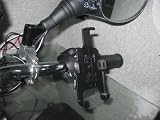 shark SHKIPHONEHOLDER motorcycle iphone 4g holder + handlebar mount w/ 360