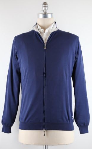 New Avon Celli Reversible Blue Sweater Medium/50