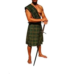 Edler Kilt gr�n - kariert Gr.L NEU mit Sch�rpe