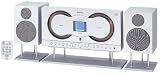 Jensen Wall Mountable Front Loading Dual MP3 CD System - JMC-670 (Silver)