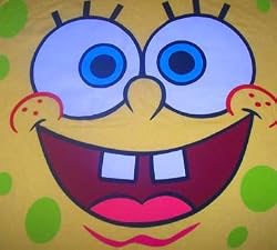 SPONGEBOB T-SHIRT SPONGEBOB FULL FACE TEE