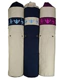 Yoga-Mad Asana Yoga Mat Bag Blue / Cream