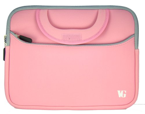 10 Inch 10.1-inch Netbook Sleeve With Handle For Samsung Acer Aspire One Asus Dell Toshiba Hp (pink) Picture