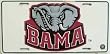 lp - 797 Alabama BAMA College License Plate - 2096