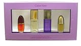 Calvin Klein Mini Spray Set with Obsession, Obsession Sheer, Eternity and Eternity Purple Orchid for Women
