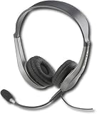 Dynex USB Stereo Headset with noise cancelling microphone-black